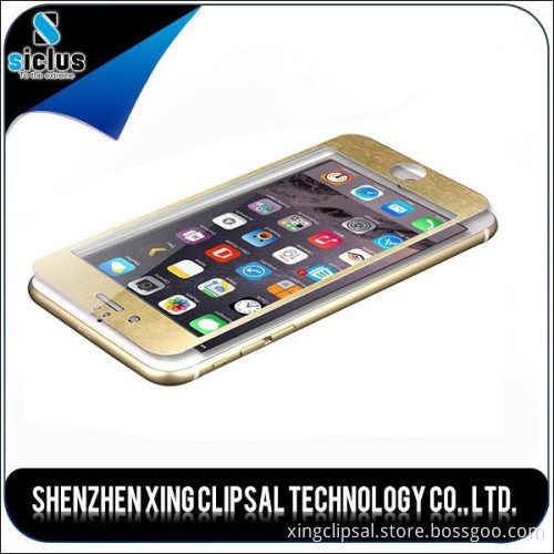 Made in China, Hot sale explosion proof colorful tempered glass screen protector for iphone 6 6s